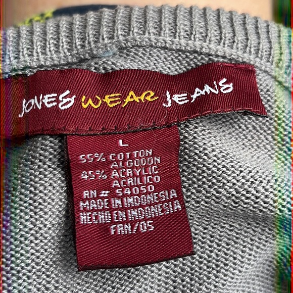Jones Wear Jeans retro sweater M-L - Picture 4 of 6